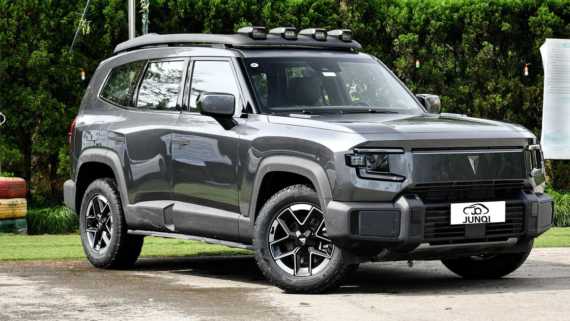 Changan DeepBlue Shenlan G318 4-Wheel Suv Bahan bakar hibrida listrik 4WD Off-road Ev Mobil Kendaraan energi baru