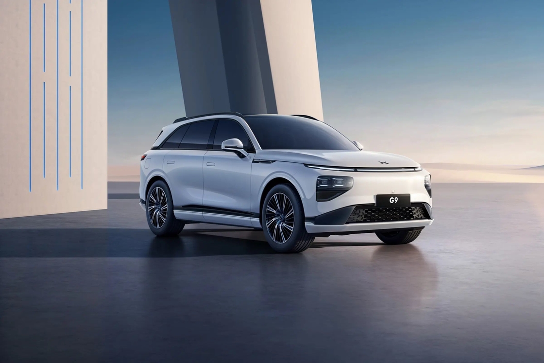 Sedang Untuk Besar Xiaopeng Electric Car 5 Pintu 5 Seater Xpeng G9 Pure Electric SUV