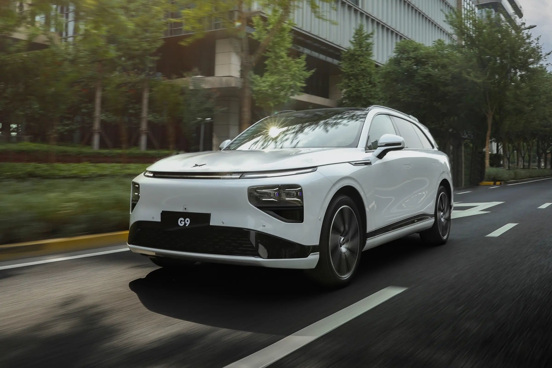 Xiaopeng Kendaraan Listrik Xpeng G9 SUV Listrik Murni Medium to Large 5 pintu 5 kursi EV Car