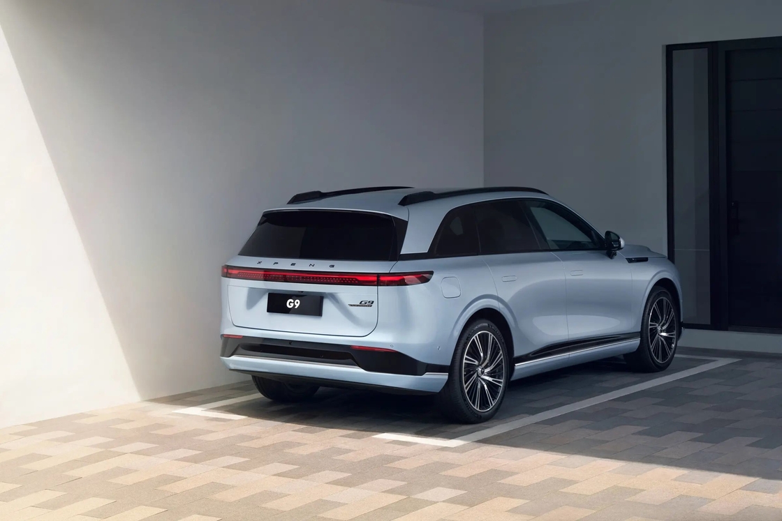 Sedang Untuk Besar Xiaopeng Electric Car 5 Pintu 5 Seater Xpeng G9 Pure Electric SUV
