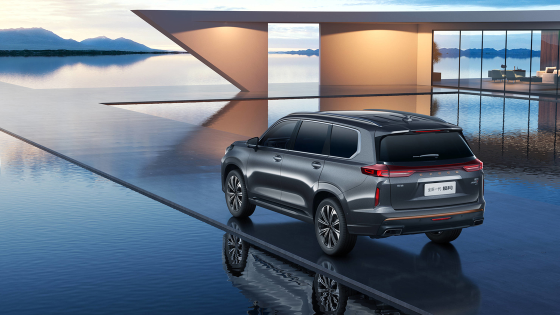 140 Nm Torsi Chery Mobil bensin 195km / h Penggerak roda depan EXEED VX SUV