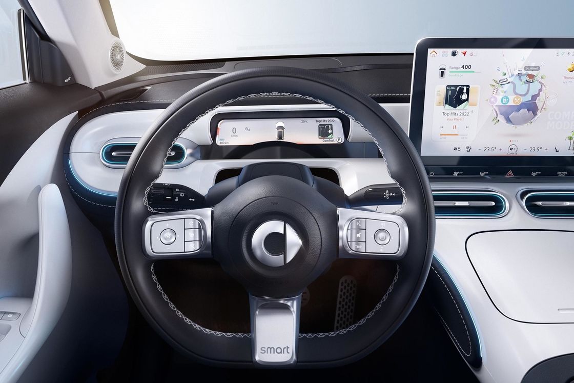 New Smart 1 Mercedes Ben Z 272HP 400km Standard Edition SUV Instant Torque Kendaraan Listrik
