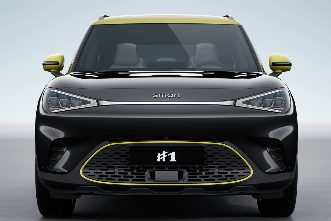 New Smart 1 Mercedes Ben Z 272HP 400km Standard Edition SUV Instant Torque Kendaraan Listrik