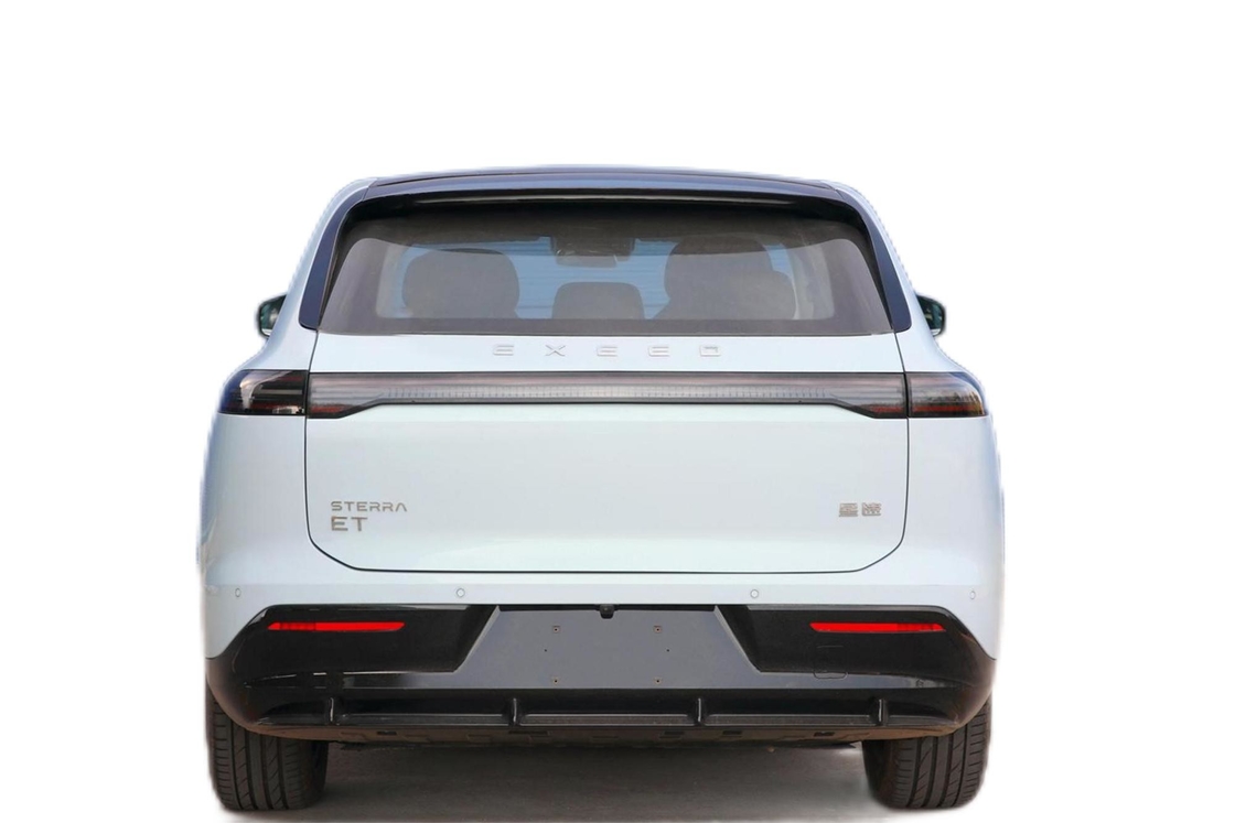 Left Drive Chery Electric Car EXEED ET SUV Midsize Single Speed Transmission Otomatis