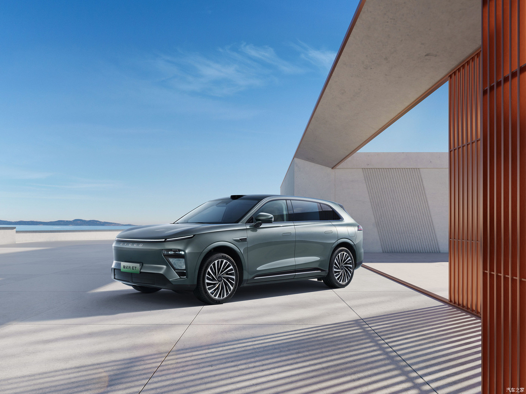 Left Drive Chery Electric Car EXEED ET SUV Midsize Single Speed Transmission Otomatis