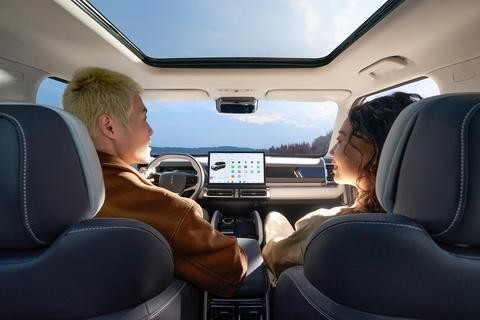 150km/jam Kemudi Kiri Mobil Listrik Chery iCAR 03 Dengan Pengalaman Bersepeda Nyaman