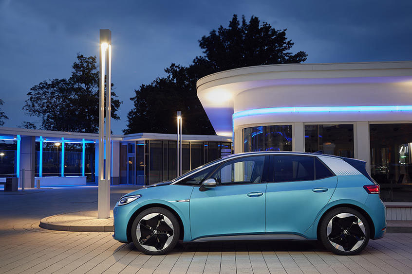 Mid Size ID 3 Volkswagen Mobil Listrik VW Pengalaman Masa Depan Mengemudi Berkelanjutan
