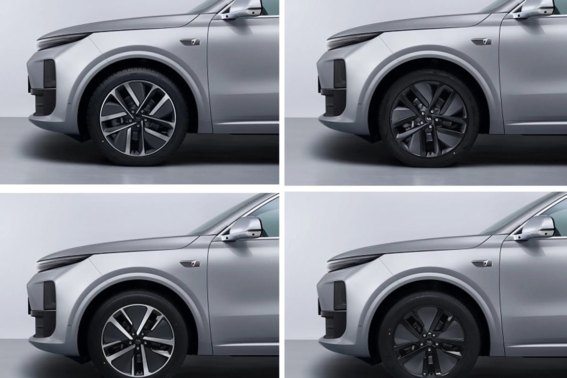 Penggerak roda belakang Ideal L6 Electric Car 7 Seat Xinwang Da And Ningde Times 330KW