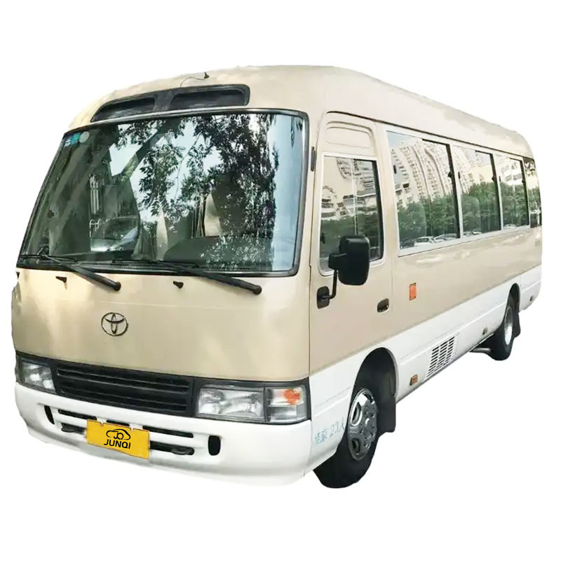 Mobil bensin bekas yang nyaman Toyota Costa mobil yang luas untuk bisnis dan transportasi kelompok