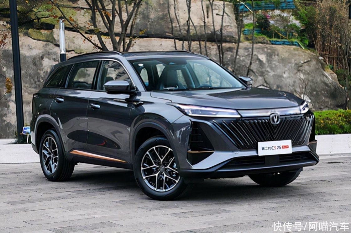 200km/H Ukuran menengah Changan Mobil bensin Bensin Energi Tipe Changan CS75 Plus