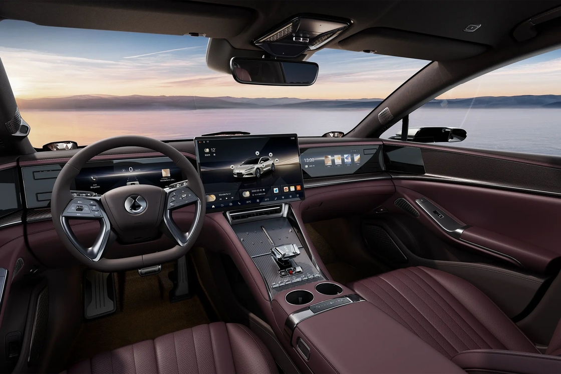 2024 Baru DenzaZ9 GT 5 Pintu 5 Kursi ByD DenzaZ9GT Ev 2024 Listrik Listrik Jangkauan km CLTC 630km Mobil
