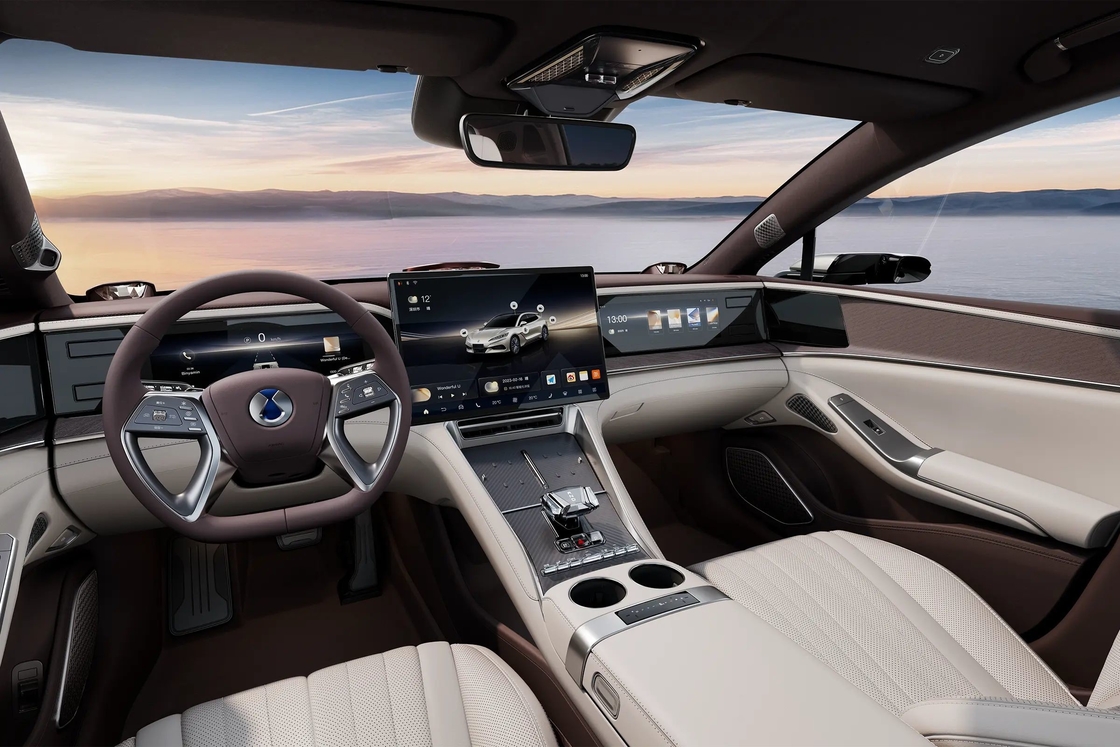 2024 New DENZA Z9GT Sports Car 4WD Hybrid And Pure Electric EV Motor Kendaraan Energi Baru Sedan