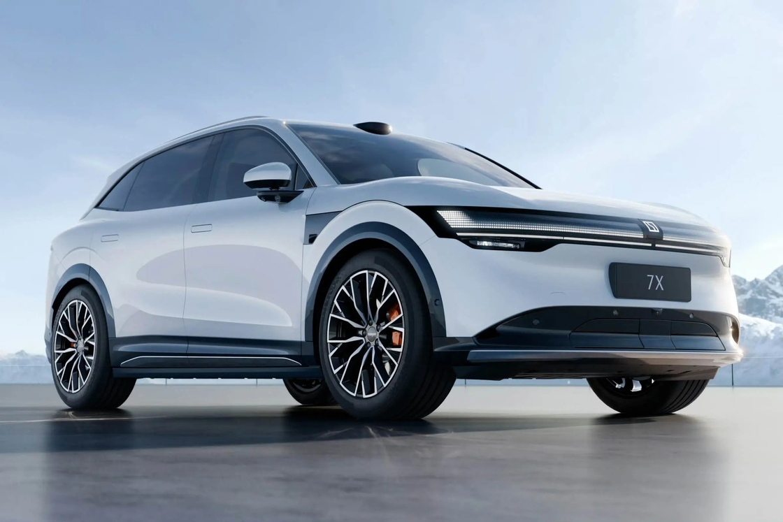 Zeekr 7x 2024 2025 4WD Pure Electric Long Range SUV 210km/h High Speed LHD Model Baru ZEEKR 7X New Energy Car