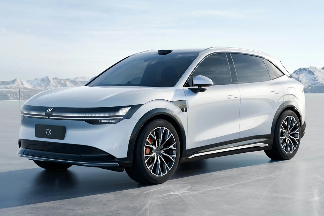 Zeekr 7x 2024 2025 4WD Pure Electric Long Range SUV 210km/h High Speed LHD Model Baru ZEEKR 7X New Energy Car