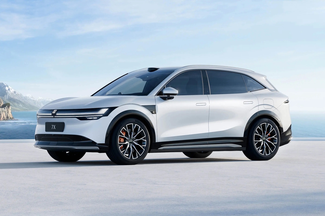 2025 Zeekr 7X 5 Pintu 5 Kursi SUV murni Mobil listrik dengan kemudi kiri Hot Booking dari China pada Sa