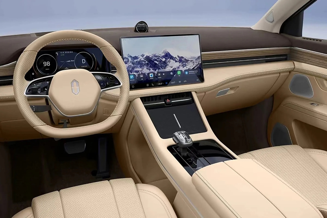 2024 Aito Wenjie M7 mobil listrik murni Mobil SUV mewah 1.5T jarak jauh AITO M5 M7 M9 dalam stok