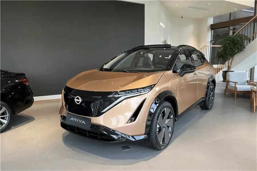 Versi Inggris DC Fast Charge Motor Berkecepatan Tinggi Ariya Intelligent Luxury SUV Mobil Listrik Murni