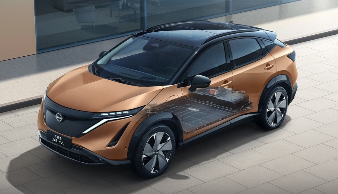 Versi Inggris DC Fast Charge Motor Berkecepatan Tinggi Ariya Intelligent Luxury SUV Mobil Listrik Murni