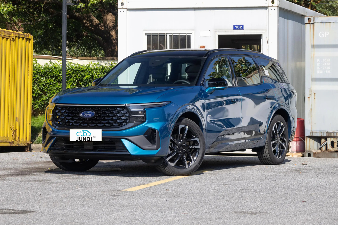 Changan Ford Edge L Ruijie 2.0T Ecoboost E-hybrid 4WD 5 pintu SUV Kendaraan Listrik