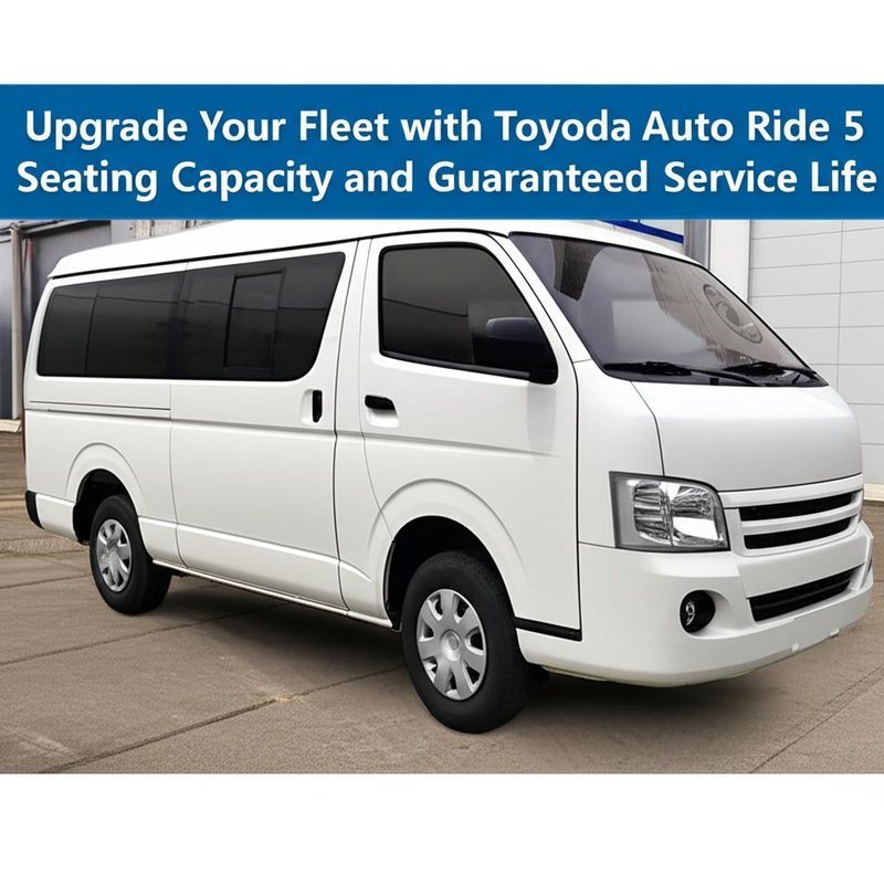 Tingkatkan armada Anda dengan Toyoda Auto Ride 5 Kapasitas tempat duduk dan jaminan umur