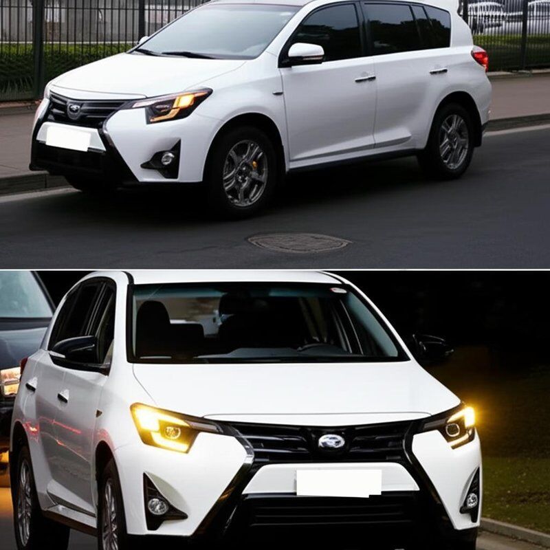 LED Daytime Light Mobil Toyota dengan tipe bodi terbuka dan masa pakai ≤1 tahun