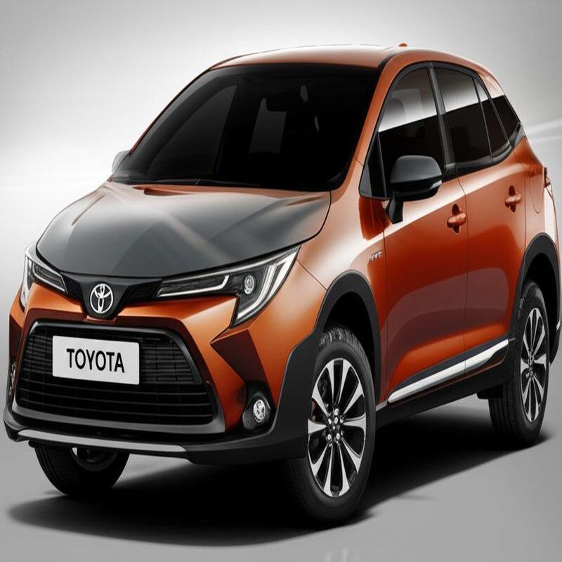 Mobil Toyota Multi Color dengan Displacement 1000-1600CC dan Kapasitas Tangki Bahan Bakar 50-80L